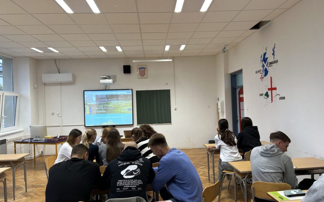 Europski dan jezika u Gimnaziji Gospić