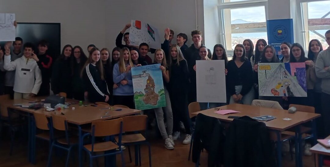 „Ruksak (pun) kulture” u Gimnaziji Gospić