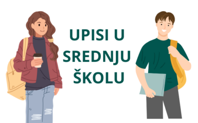 Natječaj za upis učenika u I. razred srednje škole u školskoj godini 2026./2027.