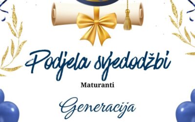 Svečana podjela svjedodžbi u Gimnaziji Gospić: Iskra ponosa i osmijesi generacije 2025./2026.